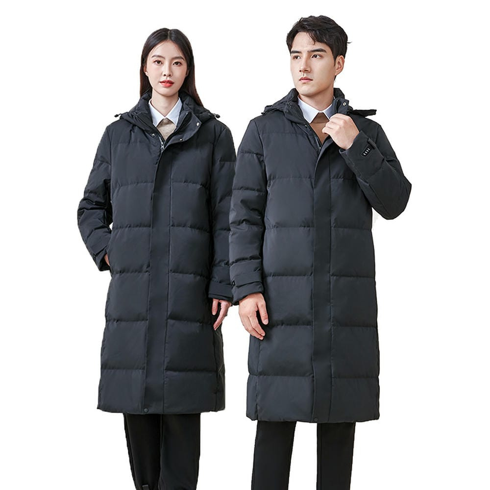 男女加長(zhǎng)款羽絨服